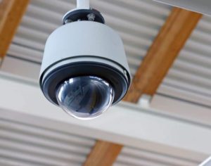 An image of a 360 degree CCTV camera