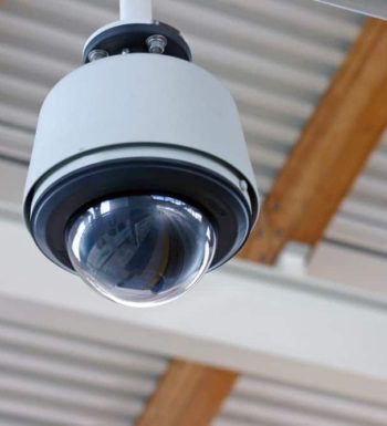 An image of a 360 degree CCTV camera