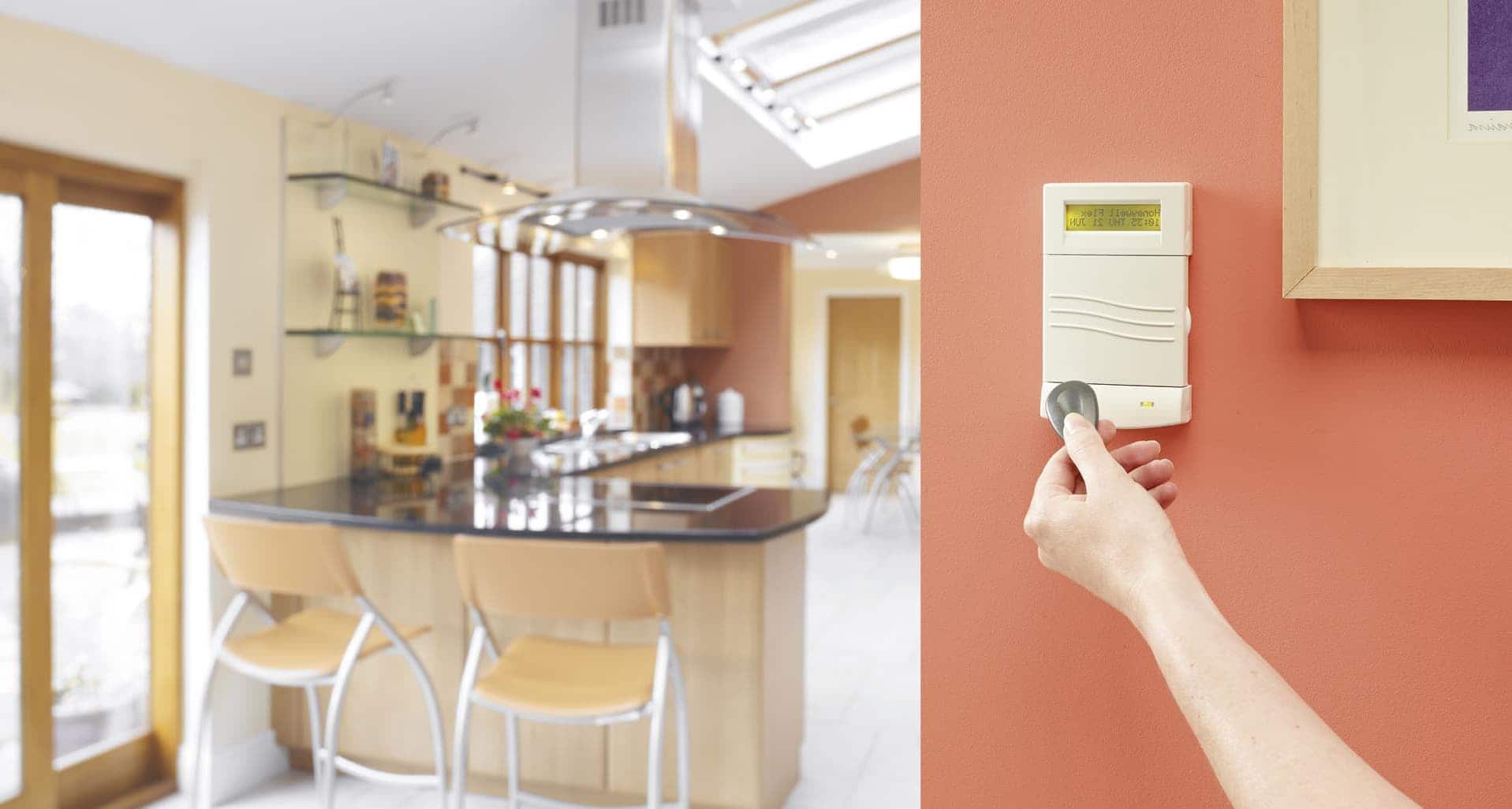 kitchen alarm with fob Wilson Alarm Systems Ltd