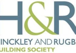 An image of the Hinckley and Rugby Building Society logo