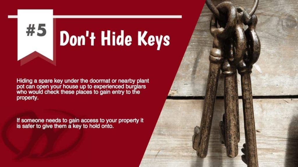Don't Hide Keys